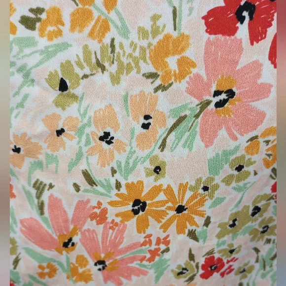 NEW SHORE Willow Romper in Muddled Bloom Size Small Boho Vacation Cottagecore - Picture 10 of 16